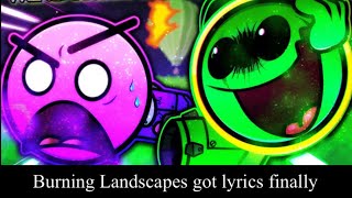 Burning Landscapes Legacy Lyrics  Lobotomy FNF [upl. by Kaplan734]