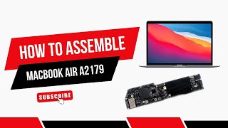 How assemble macbook air 2179 complete [upl. by Entirb411]