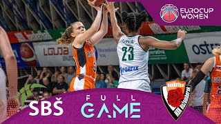 SBS Ostrava v MBK Ruzomberok  Full Basketball Game  EuroCup Women 202324 [upl. by Newmann]