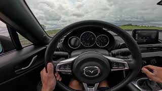 Help I Cant See Over The Dash Miata Track POV [upl. by Ienttirb648]