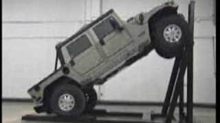 H1 HUMMER CLIMBING NEAR VERTICAL WALL  EXTREME HUMMER 4WD [upl. by Laufer]