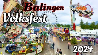 Balingen Volksfest 2024  Werbung   Clip by CoolKirmes [upl. by Anerehs]