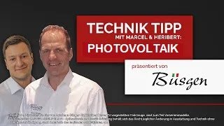 Technik Tipp quotPhotovoltaik für Ihr Reisemobilquot [upl. by Lewison434]