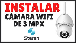 ✅ Como INSTALAR Camara Wifi STEREN 360 grados CCTV235 Steren Home [upl. by Eldoree]