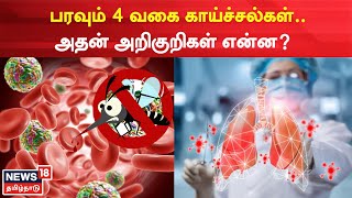 H3N2 Virus  பரவும் 4 வகை காய்ச்சல்கள் அதன் அறிகுறிகள் என்ன  Respiratory Illness  Tamil News [upl. by Alakim]