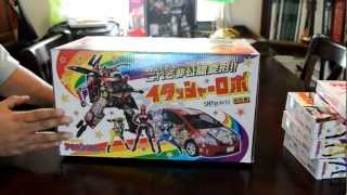 Unboxing SHFiguarts Hikounin Sentai Akibaranger Itasha Robo [upl. by Rostand]