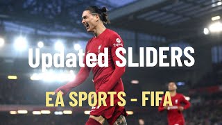 FIFA 23  New SLIDERS Gameplay [upl. by Leidba]