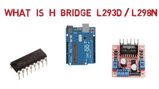 Arduino L293D  L293D Motor Driver  H Bridge IC  हिन्दी [upl. by Jessee]