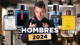 Los 10 mejores perfumes para hombre 2024 [upl. by Goddard719]