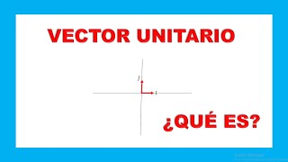 19Vector Unitario💯 Definición y características [upl. by Akema]