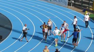 Filippo Tortu Campione Europeo Under 20 100m  Grosseto 2017 [upl. by Esinej]