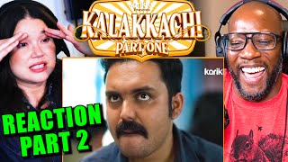 KALAKKACHI Part 1  Reaction Part 2  Karikku  Comedy [upl. by Harrison]