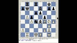 Miralles Gilles vs Lautier Joel  Marseille Chess 1988 France [upl. by Aicirpac]