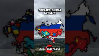 Greater Russia concept map mapping europe mapper geography countrys history [upl. by Peery384]