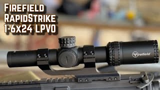 Firefield RapidStrike 16x24 LPVO Do NOT Overlook This Optic if Youre on a Budget [upl. by Aleak]