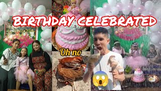 8th Birthday Celebration 🎉🎂  Birthday ma Murder 😱viralvideo trending birthday [upl. by Pauiie]