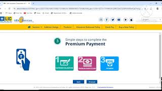 LIC premium online payment [upl. by Golda]