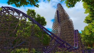 Phantom  RMC Hybrid Coaster  NoLimits 2  FVD  Coaster 39 [upl. by Fusuy]