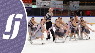 United Angels  Senior  Short program 20212022 [upl. by Name]