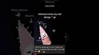 SUBSCRIBERS DRAW MY NAIL DESIGN💅🏼 JACK SKELLINGTON [upl. by Hoang]