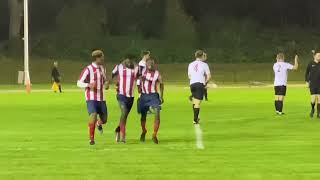 ⚽️ Athletic Newham FC🔴4 v Hoddesdon Town FC⚪️1  Essex Senior League Wed 17 Nov 2021 GOALS [upl. by Iturhs845]