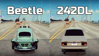 NFS Heat Volkswagen Beetle vs Volvo 242DL  Drag Race [upl. by Puff]