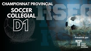 Championnat provincial de soccer collégial masculin D1 du RSEQ Ahuntsic vs SaintHyacinthe [upl. by Mathews]