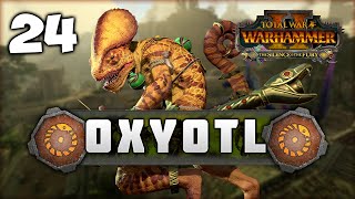 CHAOS ACROSS THE WORLD Total War Warhammer 2  Oxyotl  Lizardmen Mortal Empires Campaign 24 [upl. by Itsur]