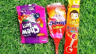 Lollipops Unpacking ASMR 🍭 Chupa Chups Big Babol Alpenliebe Lollipop Watermelon Lollipop [upl. by Lebasi444]