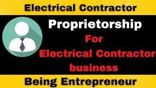 Top Company Registration Tips for Electrical Contracts Electrical Contractor Proprietorship [upl. by Eahsan]