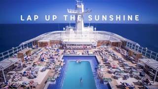 PampO Cruises  Britannia Pool Day Timelapse [upl. by Narf]