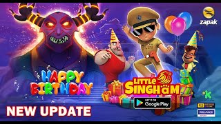 Bang bang little singham ka birthday bang [upl. by Aihsinat]