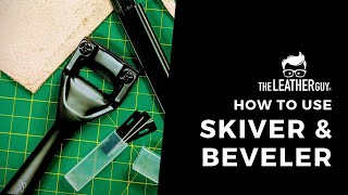 How to Use the Leather Skiver [upl. by Liamsi]