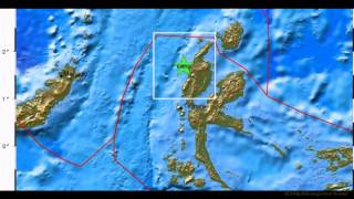 M 56 EARTHQUAKE  HALMAHERA INDONESIA 1712 [upl. by Aroz40]