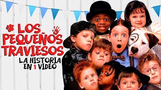 Pequeños Traviesos Little Rascals La Historia en 1 Video [upl. by Nylauqcaj]