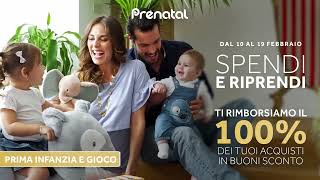 Prénatal Spendi e Riprendi il 100 dei tuoi acquisti [upl. by Rehpatsirhc]