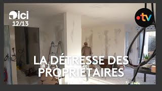 Témoignage  la détresse des propriétaires suite à des travaux mal réalisés à Lestrem [upl. by Ellirehs]