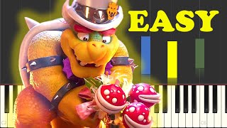 The Super Mario Bros Movie Peaches Piano Tutorial [upl. by Llecrad]