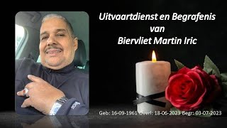 LIVESTREAMING Uitvaartdienst en begrafenis van Biervliet Martin Iric [upl. by Eineg56]