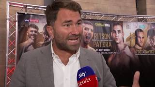 EXCLUSIVE Eddie Hearn on Joshua v Povetkin Wilder v Fury amp Dillian Whyte [upl. by Zenger]