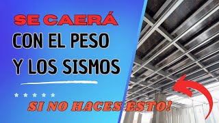 Cómo hacer ESTRUCTURAS METÁLICAS para dos pisos 🏯 Entrepiso y techo de segundo piso  Muy simple [upl. by Ained110]