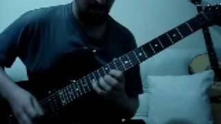 guthrie govan  rhode island shred  transcription [upl. by Ybhsa]