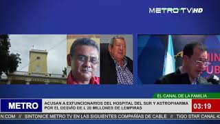 Requerimientos para exfuncionarios del hospital del sur por desvío de 20 a 33 millones de lempiras [upl. by Rihat]