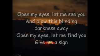 The Rasmus  Open My Eyes Lyrics [upl. by Judy736]