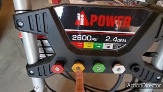 Costco AiPower 2600 PSI Gaspowered Pressure Washer unboxing and review [upl. by Arolf]