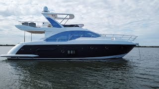 2018 Azimut 50 Fly For Sale at MarineMax Dallas Yacht Center  Dallas TX [upl. by Atekehs810]