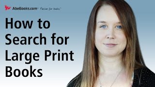 How To Search and Find Large Print Books [upl. by Einama458]