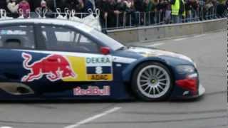 Redbull Sandro Cortese DTM ABT Audi burnout [upl. by Tnecnev]