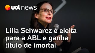 Lilia Schwarcz é eleita para a ABL e se torna 11ª mulher a ganhar título de imortal [upl. by Nodababus]