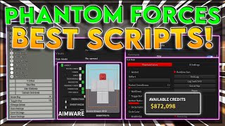 NEW  OP Phantom Forces Script  Hack  Aimbot  ESP  Unlock All  PASTEBIN 2023 [upl. by Yelssew252]